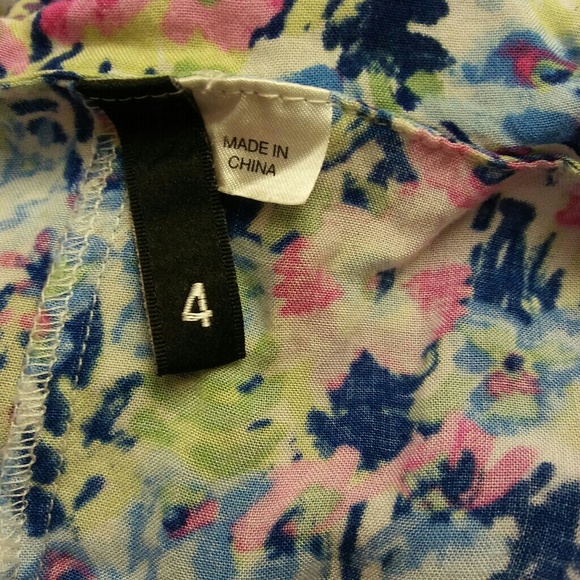 H & M Divided Boho Floral Print Dress, 4 - Picture 5 of 5